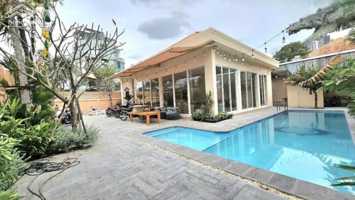 Hình ảnh Bán Villa Hồ Bơi Sân Vườn 555m2(20mx28m) Góc 2 Mặt Tiền,Thảo Điền,Q2-Giá 140 Tỷ TL 2