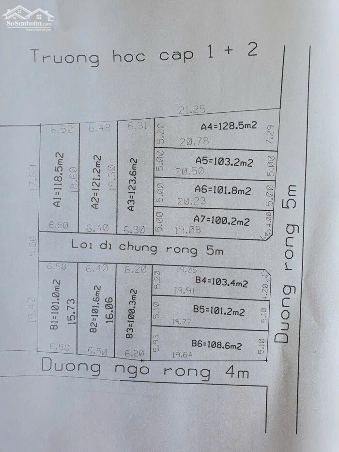 Hình ảnh Bán 121,6m2 đất thôn Giếng mát, Hướng đạo, Tam dương. 2