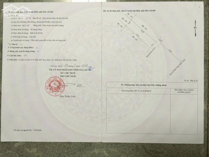 Hình ảnh ĐẤT MẶT TIỀN TÔN THẤT TÙNG, LIỀN KỀ BỆNH VIỆN TỈNH GIA LAI 0