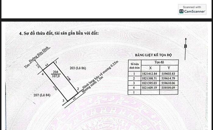 Hình ảnh BÁN ĐẤT MẶT TIỀN BỬU ĐÌNH – KIM LONG, TP HUẾ CHỈ 2,7 TỶ. 1