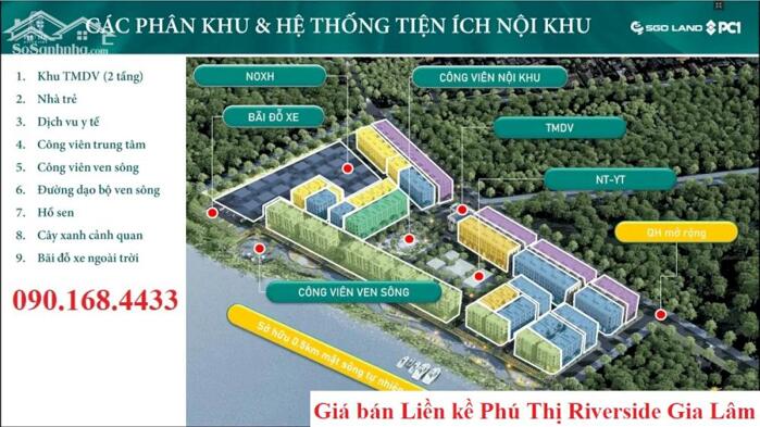 Hình ảnh Phú Thị Riverside Gia Lâm - Chiết khấu đến 13% - Thanh toán 15% đến khi nhận nhà ngay 1
