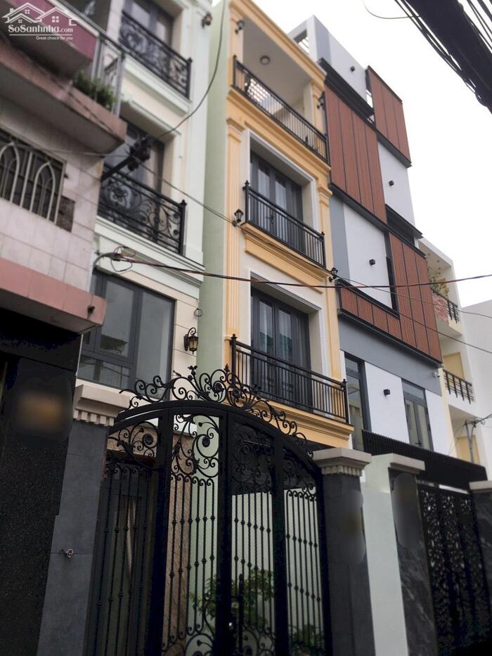 Hình ảnh Bán nhà HXH Chu Văn An , P.12, Bình Thạnh ,4x11 ,8PN ,4T giá 8.5 tỷ TL 0