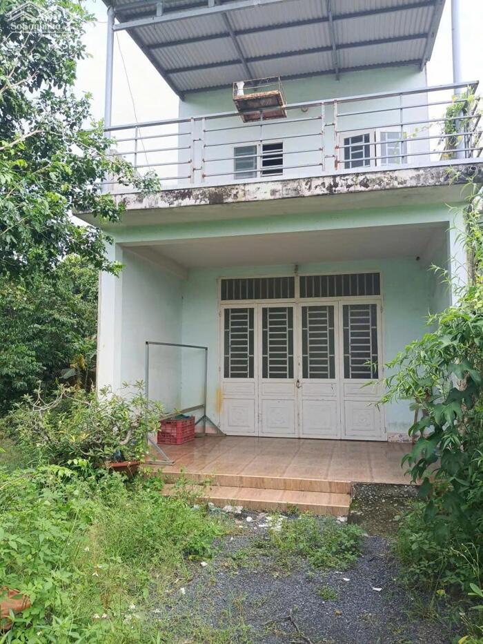 Hình ảnh Hiện Trạng trên đất có 3 căn nhà, 2 căn nhà cấp 4 và 1 căn nhà lầu ,Diện tích : 1700m2 Full Hồng 6