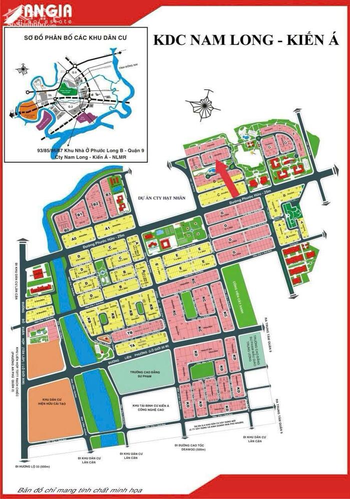 Hình ảnh BDS HVL Bán đất biệt thự dự án Nam Long, phường Phước Long B, Quận 9, TP HCM 4