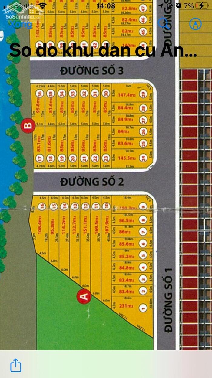 Hình ảnh Kẹt tiền cần bán gấp 132m2 kdc An Phú giá ngộp 950tr hàng tốt giá bao đầu tư 3