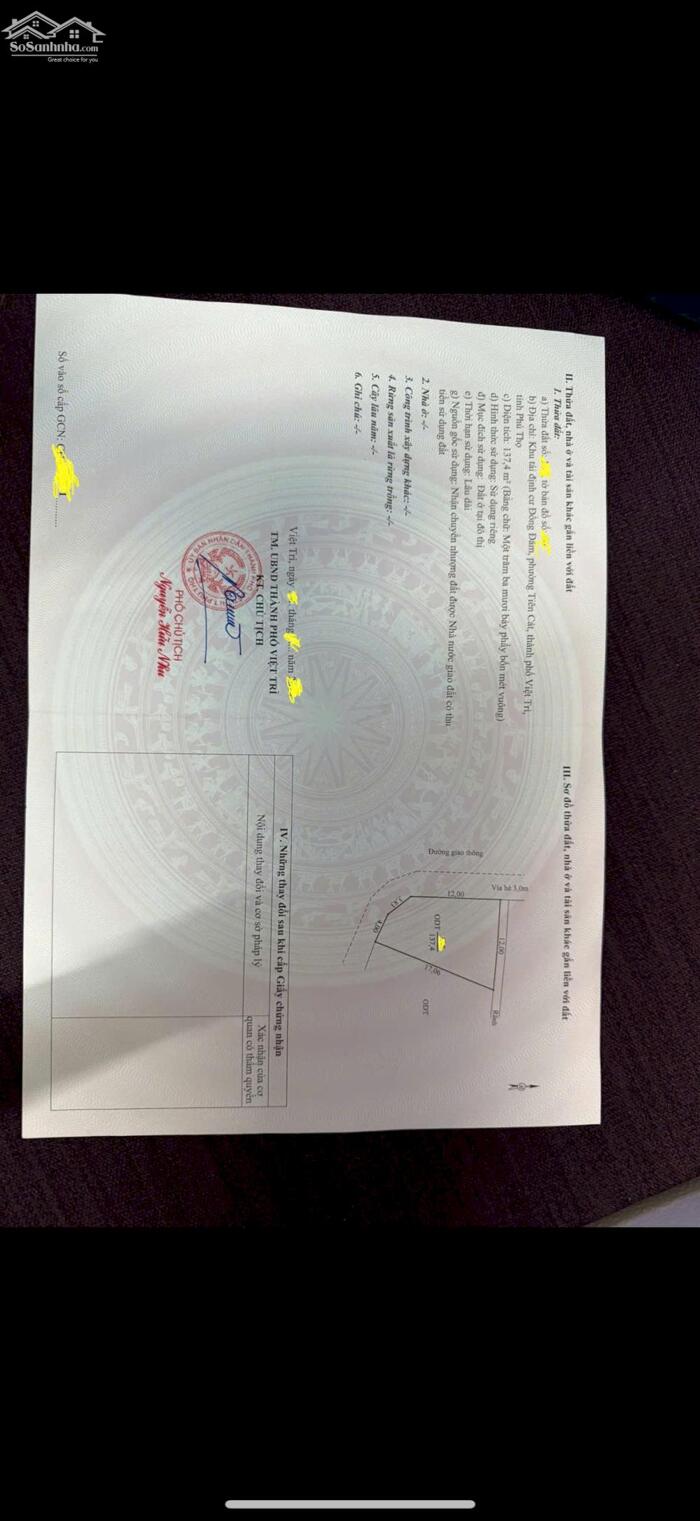 Hình ảnh Bán ô góc khu tái định cư Đồng Đầm, Tiên Cát, Việt Trì, Phú Thọ 0