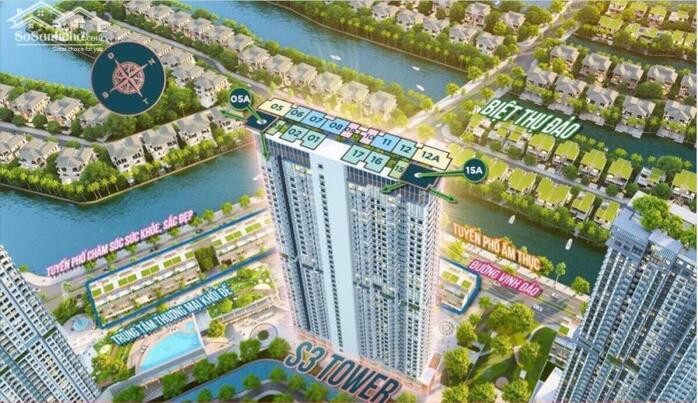 Hình ảnh Bán 1 ngủ , Ban công Đông Nam - chung cư Sky Oasis , Khu đô thị Ecopark 2