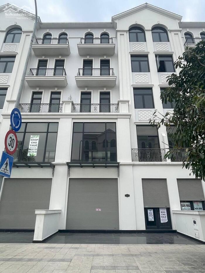 Hình ảnh cho thuê căn nhà phố 5 tầng vinhomes quận 9 trục D2A trục đường chính, sầm uất nhất khu đô thị 3