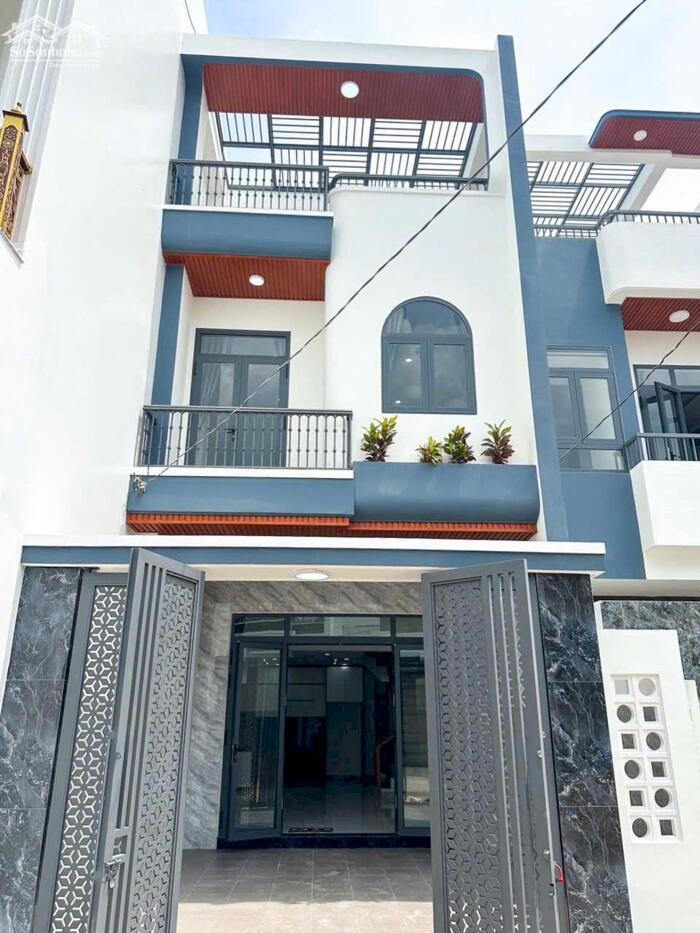 Hình ảnh BÁN NHÀ 1 TRỆT 2 LẦU ( HOÀN CÔNG ) TẠI KDC HOÀNG MINH CHÁNH P. HOÁ AN 1