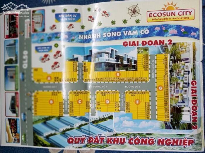 Hình ảnh Nền đẹp 87m2 kdc Ecosun Tân Lân Chủ cần bán gấp giá rẻ 850tr 3