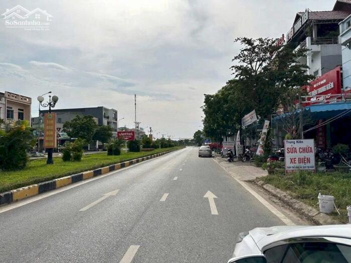 Hình ảnh Bán lô 96m2 mặt đường 302 ngã tư Hợp Châu - Tam Đảo kinh doanh đẹp 0