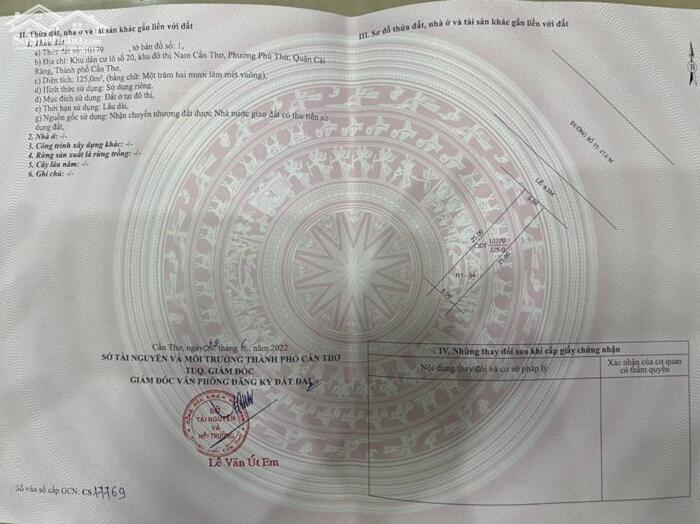 Hình ảnh BÁN NỀN ĐƯỜNG SỐ 15 KDC 586, P. HƯNG PHÚ. TP. CẦN THƠ. LH 0942495498 PHƯƠNG 1