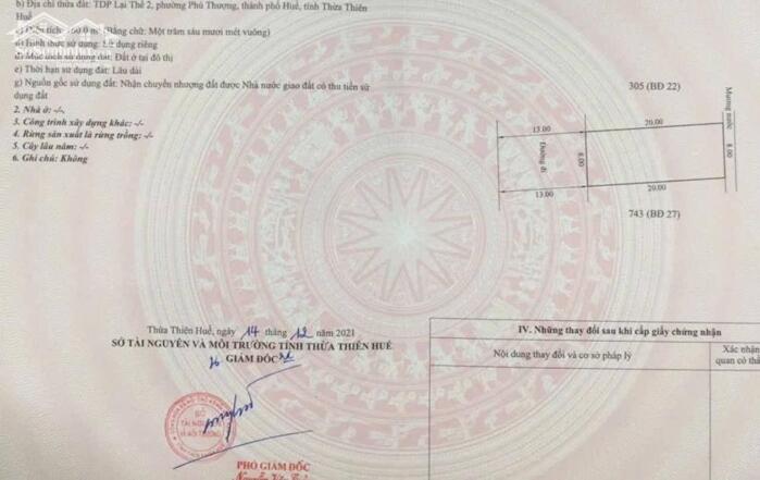 Hình ảnh BÁN ĐẤT MẶT TIỀN PHA LẠI THẾ – GẦN PHẠM VĂN ĐỒNG, KQH HẠ CỒN TRỐNG 1