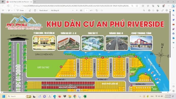 Hình ảnh Nền đẹp kdc An Phú Center 85m2 Cần bán gấp giá rẻ đầu tư 850tr 4