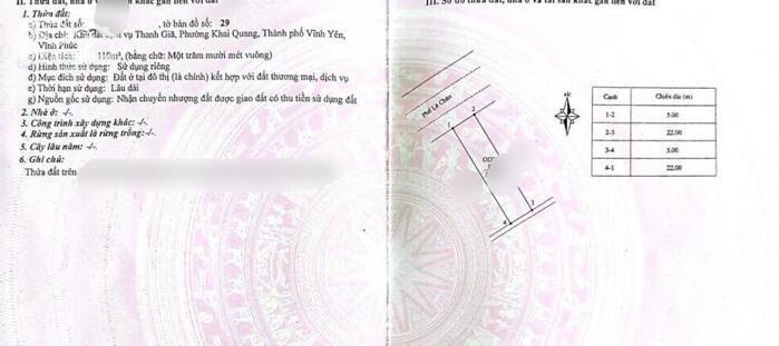 Hình ảnh Bán đất rộng rẻ tại Vĩnh yên. Phù hợp ở, đầu tư, nhà vườn, Ks…. 4