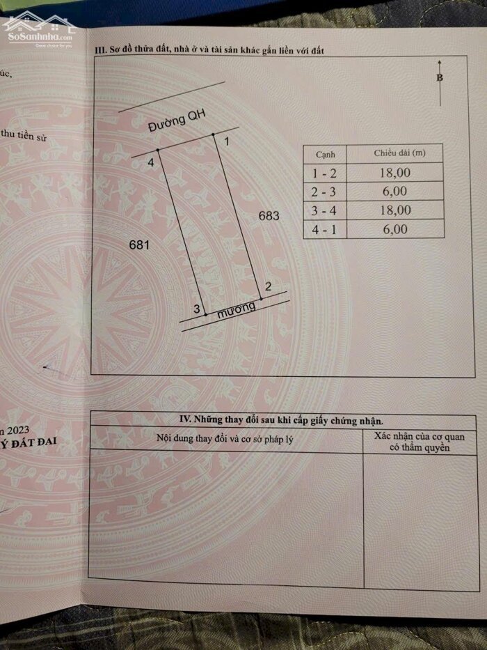 Hình ảnh Bán đất dãy C Gò Xoan, Thanh Vân, Tam Dương, Vĩnh Phúc hướng Tây Bắc 3