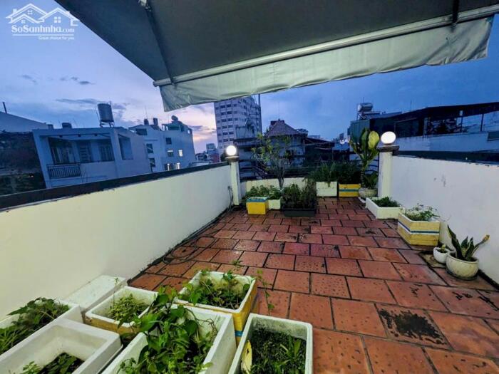 Hình ảnh Bán nhà hẻm xe hơi 7.2 x 16.6 5 tần có sân gần lê quang định 13 tỷ tl 2