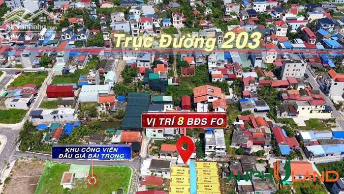 Hình ảnh Cần bán siêu phẩm 8 lô đất F0 trung tâm phường Thủy Nguyên, TP Hải Phòng 2