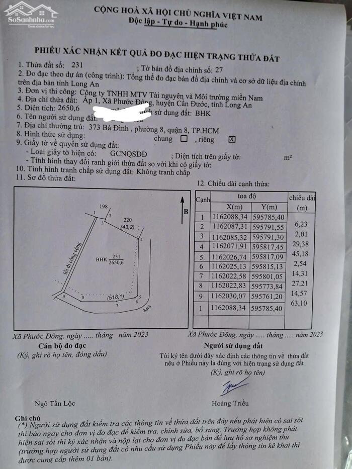 Hình ảnh Nhà vườn nghỉ dưỡng 3000m2 mt xe hơi xã Phước Đông bán gấp 2 tỏi 5 6