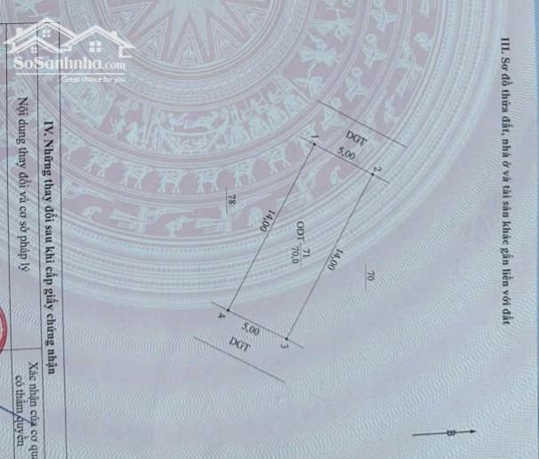 Hình ảnh Bán Gấp Lô đất 70m2 Phố Tây Sơn, Hoài Đức, Phân Lô 02 Mặt tiền Ôtô vào nhà, Giá Nhỉnh 6 tỷ 3