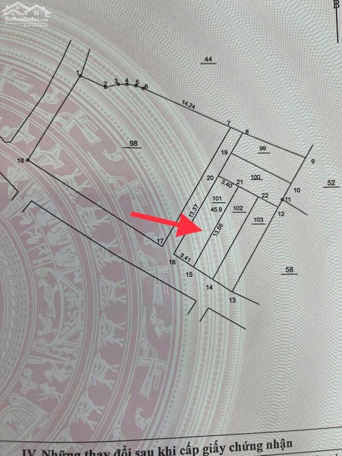 Hình ảnh Bán đất Mỹ Hưng, trục chính Kinh doanh – Sát KĐT Mỹ Hưng, Lô góc 46m2 giá Đầu Tư 0