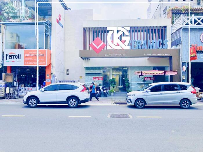 Hình ảnh Cho Thuê Nhà Mặt Tiền: 207 Tô Hiến Thành - Quận 10 - 12x40m, 2 tầng 0