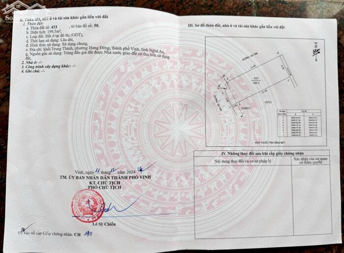 Hình ảnh Bán lô Góc 200m2 đẹp nhất khu đấu giá Trung Thành - Hưng Đông, TP Vinh 2