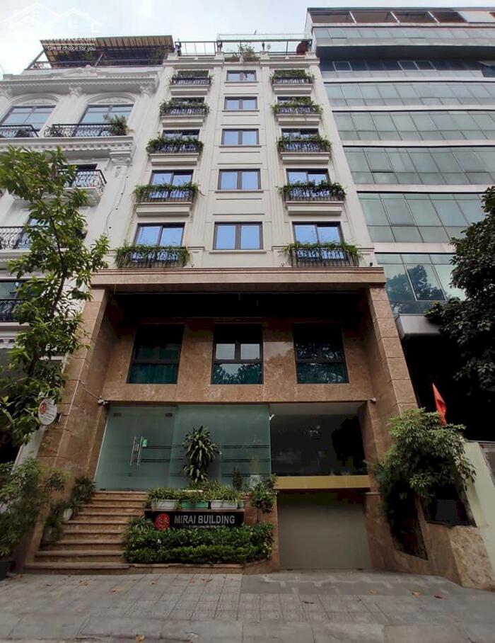 Hình ảnh NHÀ MẶT PHỐ HÒA MÃ, TRUNG TÂM HAI BÀ TRƯNG – 8 TẦNG THANG MÁY – CHO THUÊ 350TR/THÁNG 0