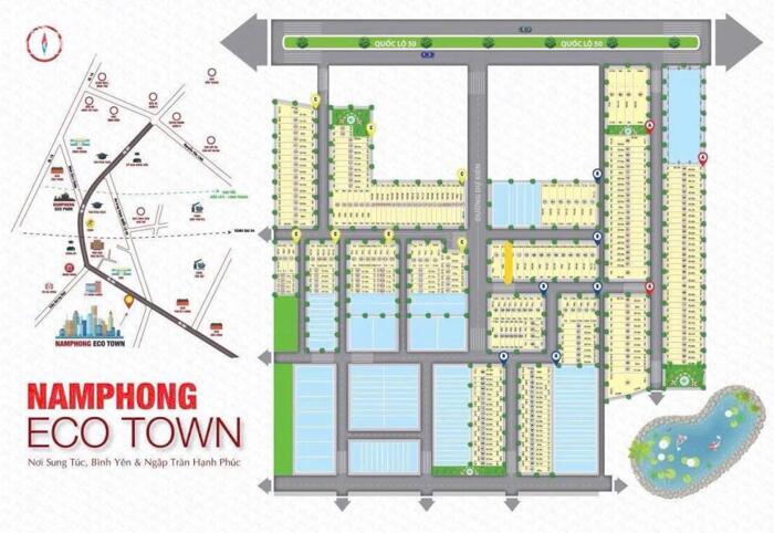 Hình ảnh Đất nền kdc Nam Phong Ecotown 105m2 Kẹt cần bán gấp giá rẻ đầu tư 900tr 2