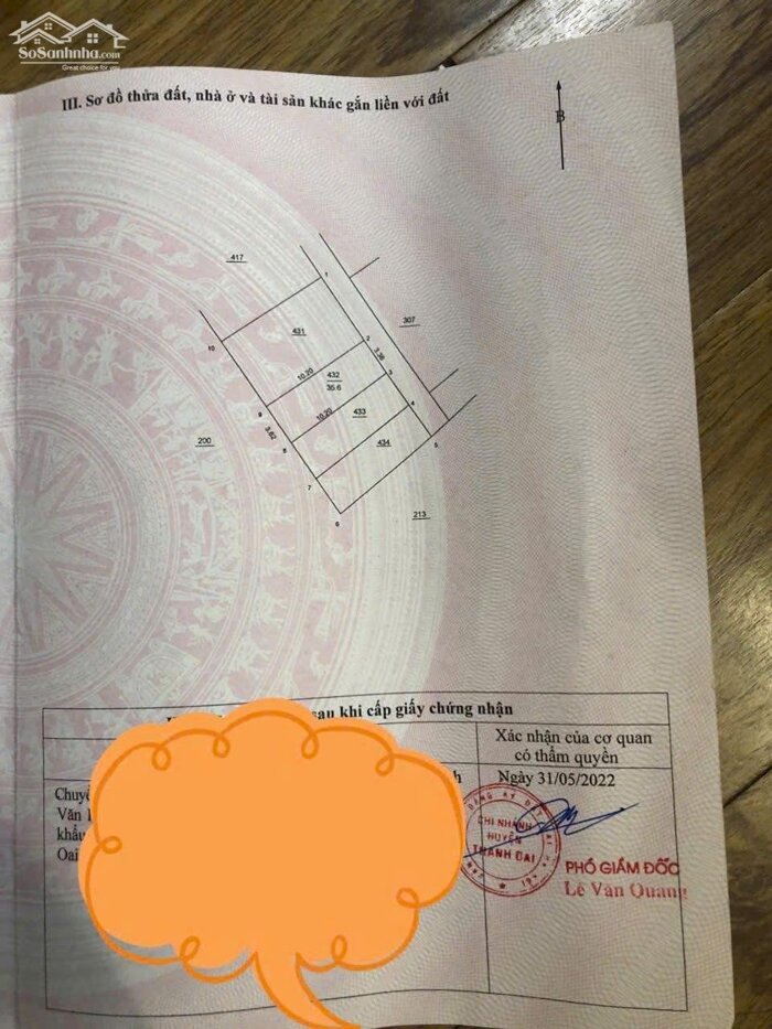 Hình ảnh Hot! Tài chính dưới 3 tỷ, lô 36m2 đất Cự Khê, Sát vành đai 4 và đấu giá Cự Khê, KĐT Thanh Hà 1