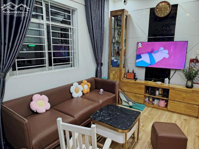 Hình ảnh Bán chung cư KĐT Pháp Vân, Trần Thủ Độ, 60m2, căn góc 2 ngủ, nội thất đẹp, sổ riêng 1