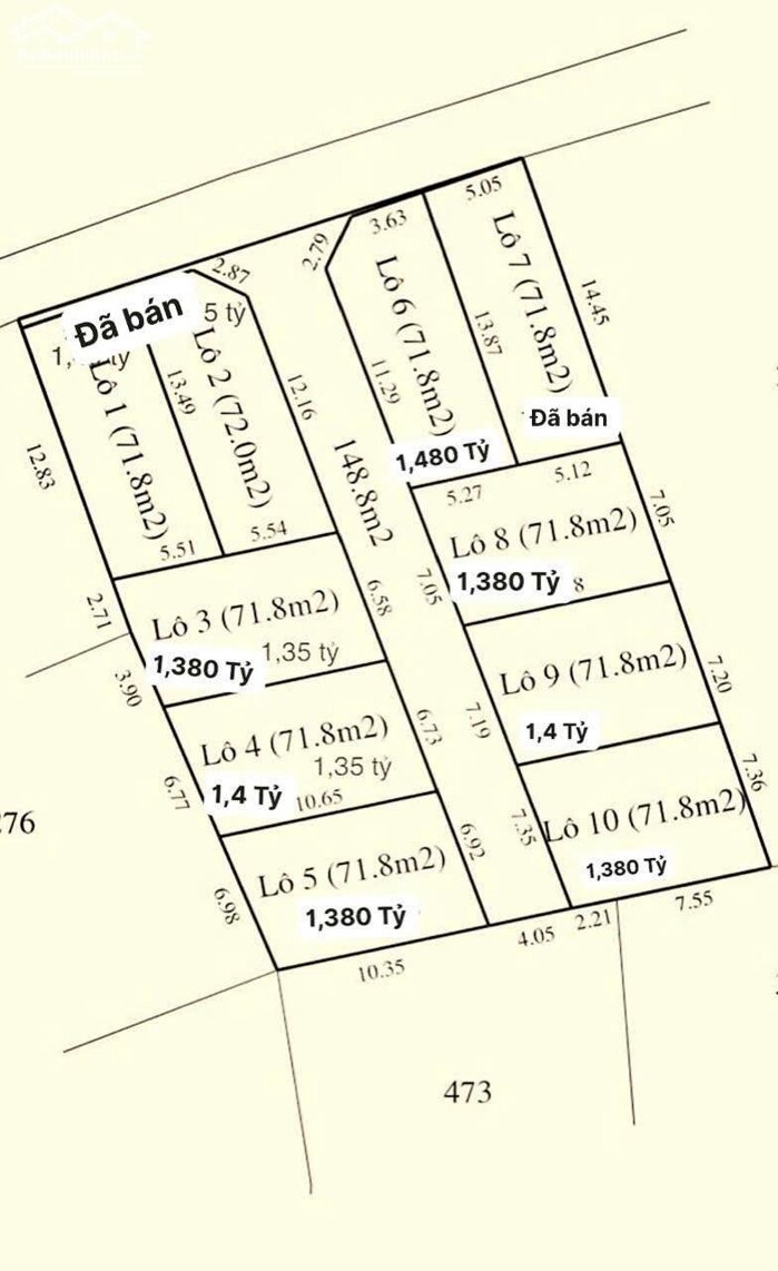 Hình ảnh MỞ BÁN BLOCK MẶT TIỀN XÓM 3-4 DƯỠNG MONG, PHƯỜNG MỸ THƯỢNG, TP HUẾ – SÁT KĐT PHÚ MỸ THƯỢNG & TỈNH LỘ 10 5