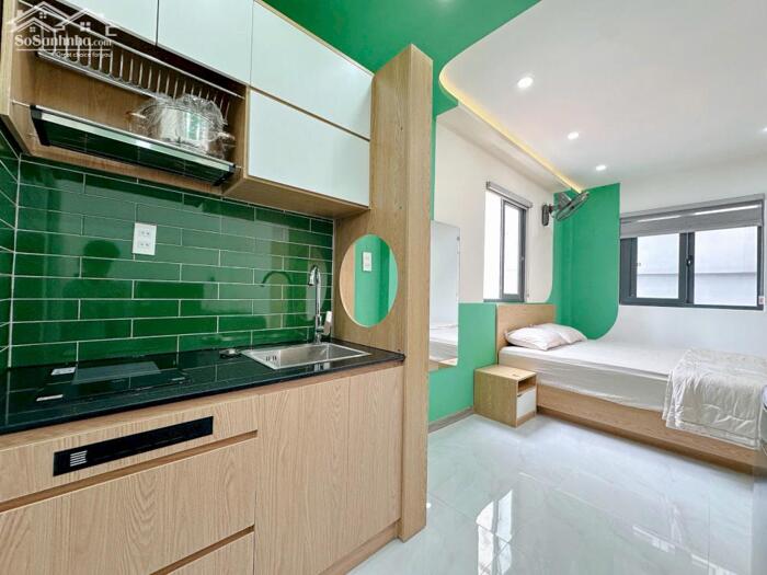 Hình ảnh Sát học viện cán bộ tphcm vài bước, bán nhà Bình Thạnh, CHDV 5 tầng, 8 phòng khai thác 35 triệu 0