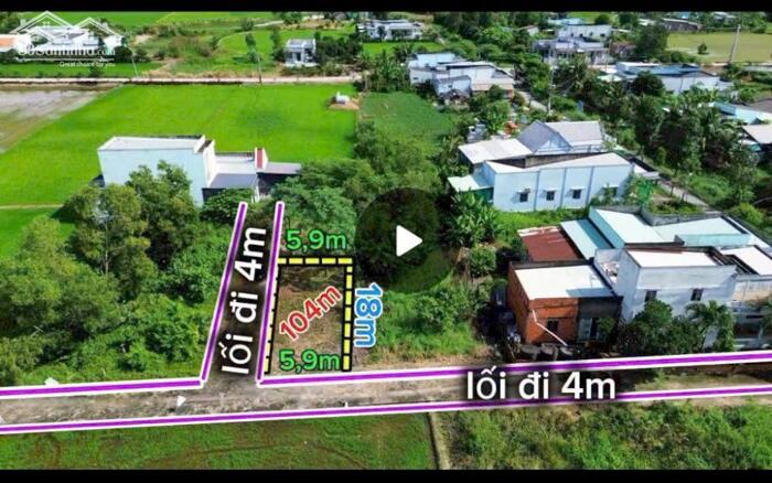 Hình ảnh Đất nền thổ cư mt xe hơi 104m2 xã Tân Lân giá rẻ công nhân 550tr 2