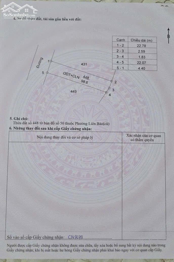 Hình ảnh Bán lô 98m2 kinh doanh phố Đồng Tum, Liên Bảo lh_0987673102 3