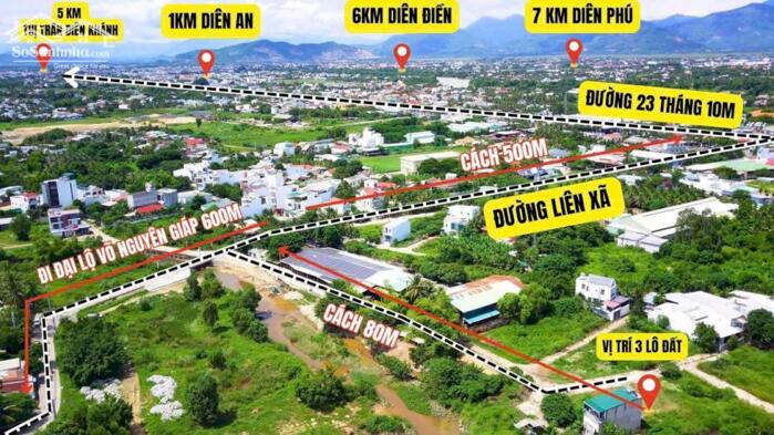 Hình ảnh Bán 03 Lô Liền Kề Đường 23/10 – Xã Vĩnh Hiệp – Gần Siêu Thị Mm Mega Market Nha Trang 3