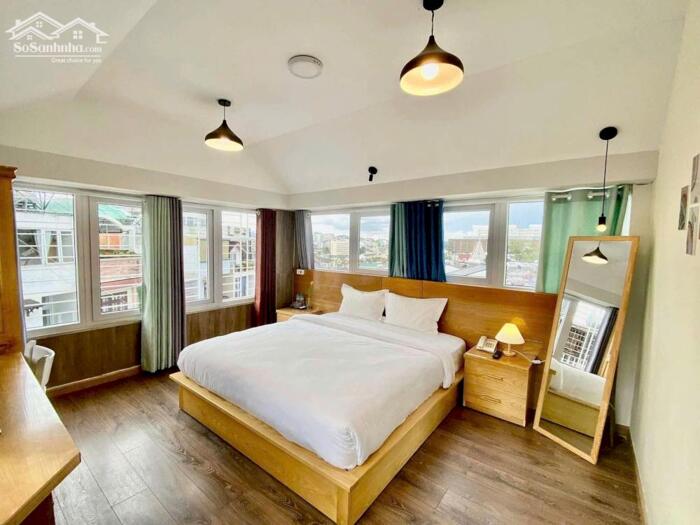 Hình ảnh Bán khách sạn 6 tầng mặt tiền KQH Hoàng Văn Thụ, P5, Đà Lạt – 14 phòng, sổ riêng, giá 12TY 5