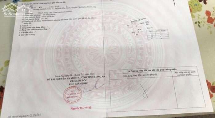 Hình ảnh Đất nền đô thị 80m2 kdc 1C Kẹt tiền bán gấp giá rẻ đầu tư 720tr 6