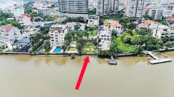 Hình ảnh Đất Biệt Thự MT Sông Sài Gòn Thảo Điền,Quận 2 DT:17mx45m-CN 633m2 Full Thổ Cư 0