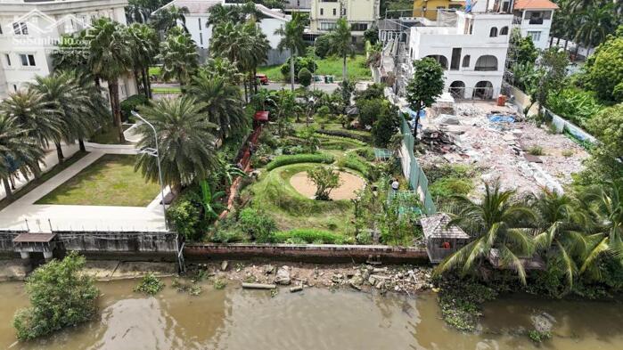 Hình ảnh Đất Biệt Thự MT Sông Sài Gòn Thảo Điền,Quận 2 DT:17mx45m-CN 633m2 Full Thổ Cư 3
