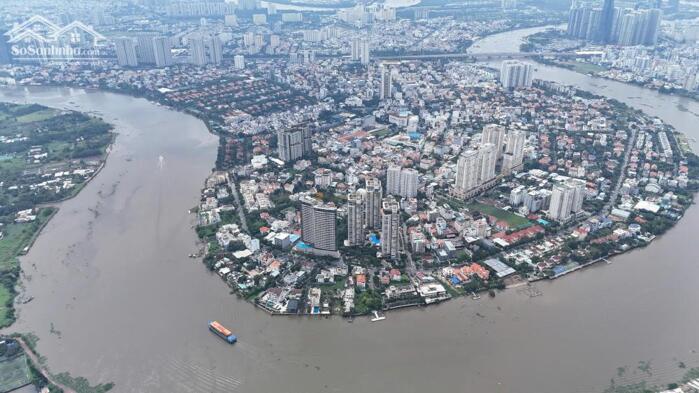 Hình ảnh Đất Biệt Thự MT Sông Sài Gòn Thảo Điền,Quận 2 DT:17mx45m-CN 633m2 Full Thổ Cư 1