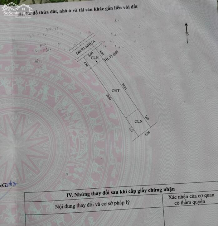 Hình ảnh Đất mặt tiền nhựa HL97 - Cty may Việt Long Hưng , TP Gò Công, Tiền Giang cũ giá 1 tỷ 0