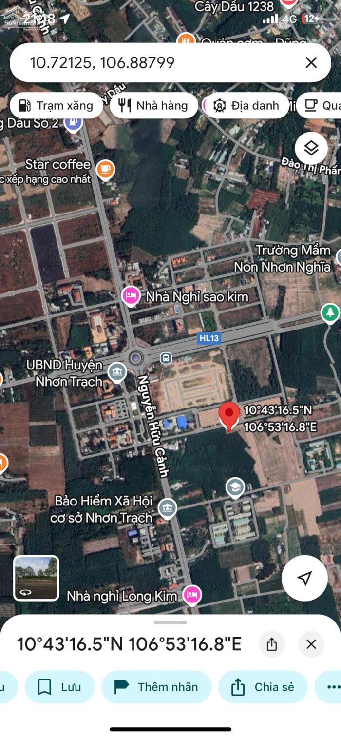 Hình ảnh Bán đất mặt tiền Ngô Gia Tự Nhơn Trạch Đồng Nai 21x 26 giá 3 tỷ 850 2