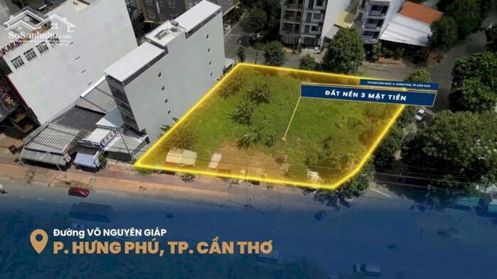 Hình ảnh CHO THUÊ ĐẤT GÓC 3 MẶT TIỀN – VỊ TRÍ ĐẮC ĐỊA NHẤT KĐT NAM CẦN THƠ! 0