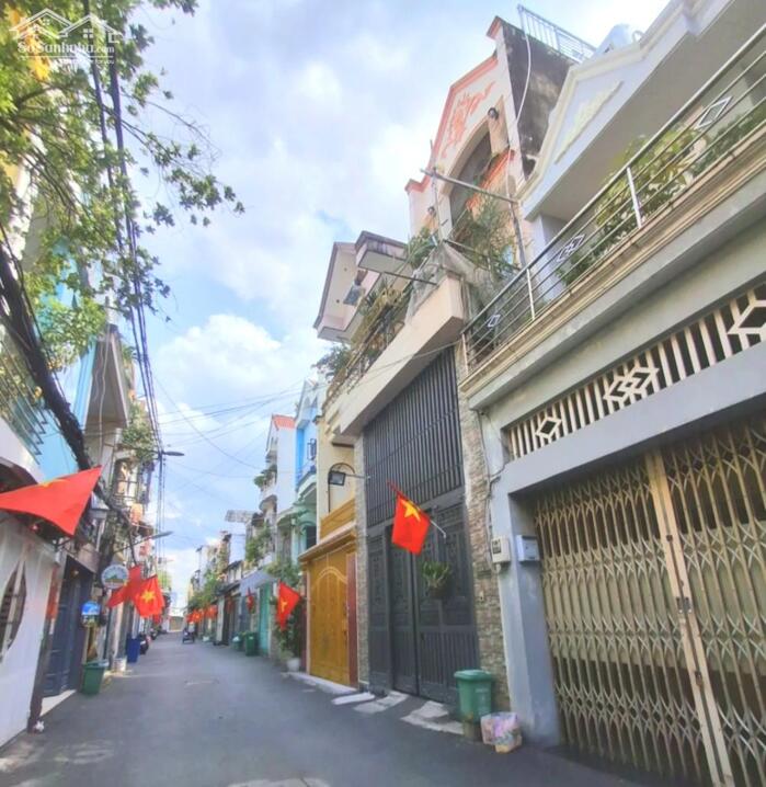 Hình ảnh Vị Trí Vàng Bán Nhà Riêng Nơ Trang Long, HXH 1 Trục, 3 Tầng, dt 70m Chỉ 9.7 Tỷ Tl 0