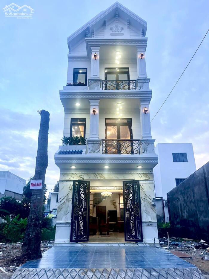 Hình ảnh Nhà 1 Trệt 2 Lầu Đường D4 KDC Hồng Loan - Đoạn ngay chung cư 0