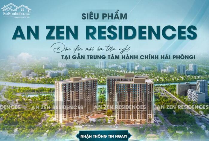 Hình ảnh Bán căn hộ chung cư An Zen Residence - Chủ Đầu Tư Nam Long Giá 2,178 Tỷ 0