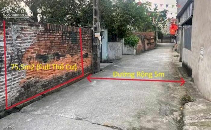 Hình ảnh Bán mảnh đất 75,5m² tại Tiên Trượng Xuân Mai Hà Nội Cách QL6 hơn 200m 0