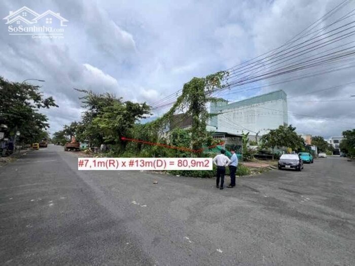Hình ảnh NC : Bán nền góc đẹp 80.9m² đường B4 & B10 KDC Phú An, P. Phú Thứ, Cái Răng, Cần Thơ. 1