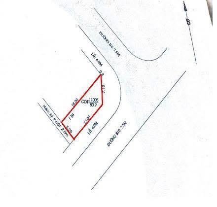 Hình ảnh NC : Bán nền góc đẹp 80.9m² đường B4 & B10 KDC Phú An, P. Phú Thứ, Cái Răng, Cần Thơ. 2